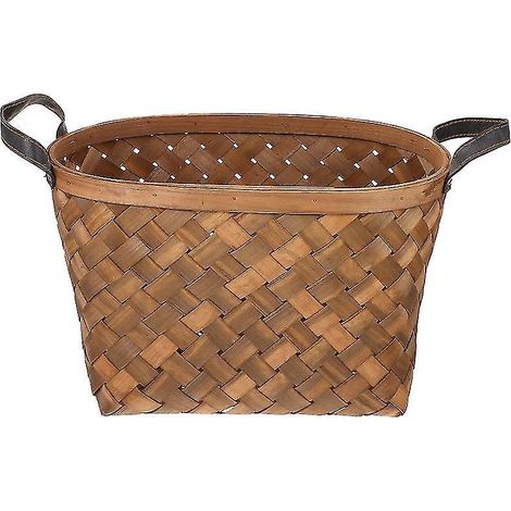 Nouveau panier tressé naturel (1 pièce)