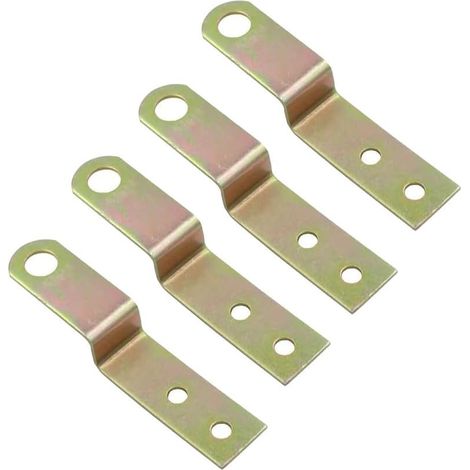 Z-Form Corner Brackets, Set of 4 Z-shaped photo frame holders, photo frame clips, trouser hangers, corner brackets for corner mounting, mounting brackets for (1/5)