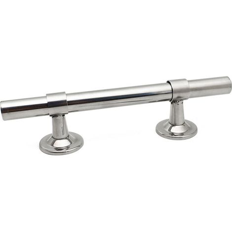 Poignée robuste en acier inoxydable,poignée réglable, particulièrement adaptée pour porte en verre et porte en bois, convient pour porte coulissante, porte de douche et porte intérieure. (1/5)