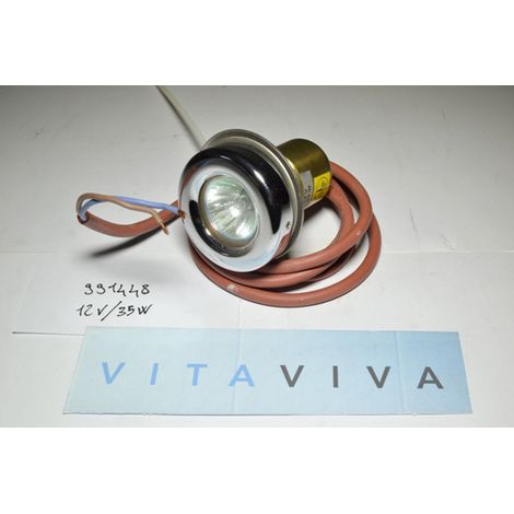Ricambio faretto 12V II versione CROMO per box doccia Vitaviva 991448