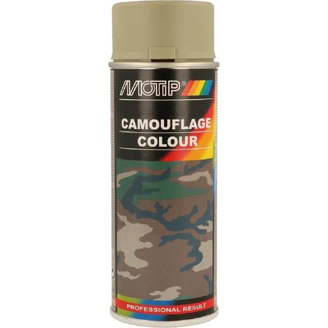 Peinture militaire grise pour camouflage ASG, aérosol neutre, 400 ml, gris MAT