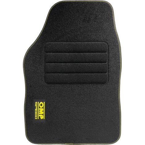 Alfombrilla para Coche OMP SPEED Universal Amarillo (1/3)