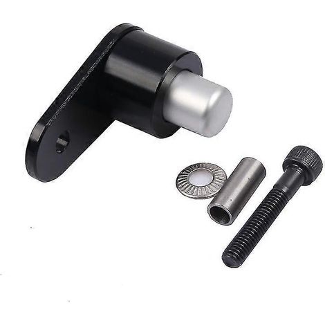 Accessoires moto pour Honda Forza 750, Forza 350, Forza350 et Forza750 : rampe d'inclinaison pour levier de frein de stationnement, butée de frein auxiliaire (noir). (1/5)