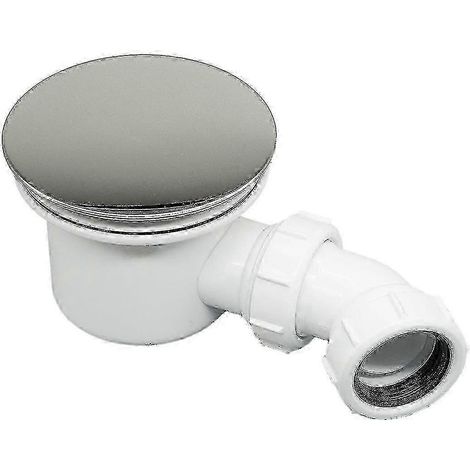Siphon de douche 90 mm, bac à déchets pour cabine de douche à débit rapide et nettoyage facile 2025 (1/5)