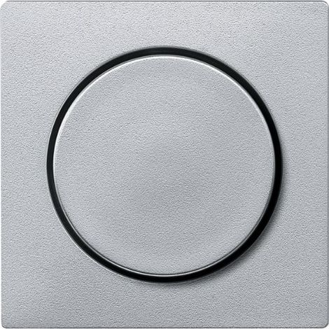 MERTEN MEG5250-0460 CADRE CENTRAL AVEC BOUTON ROTATIF EN ALUMINIUM SYSTÈME M