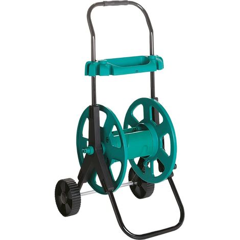 Amig Carro portamangueras 2052 1/2"x60 Mt Incluye Accesorios en ABS Lanza de Riego + Empalme Rápido con Stop + 3 Empalmes Rápidos + Pistola
