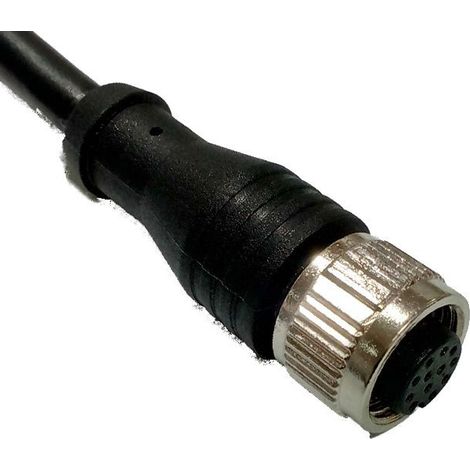 Connecteur pré-câblé RS PRO 12 conducteurs , M12 Femelle, 2m ( Prix pour 1 )
