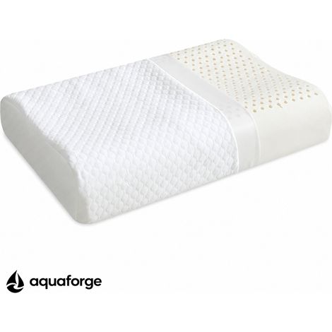 Almofada Cervical Ergonómica Látex Respirável 27 x 44 cm (1/5)