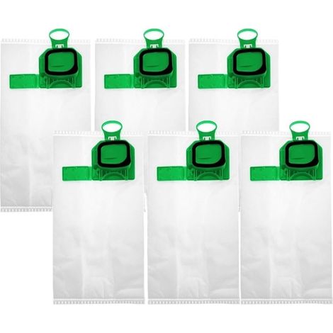 Kit De Remplacement De Sac À Poussière, Compatible Avec Les Aspirateurs Vorwerk VK140, VK150 Et FP 140/150. Pièces De Rechange For Filtre De Nettoyage Et Sac À Poussière.(6pcs)