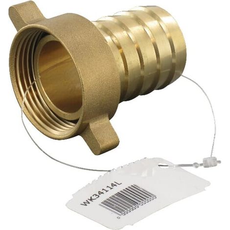 Raccordo portagomma 1 1/4" con attacco girevole filettato femmina 1 1/4" UNIVERSALE WK34114L