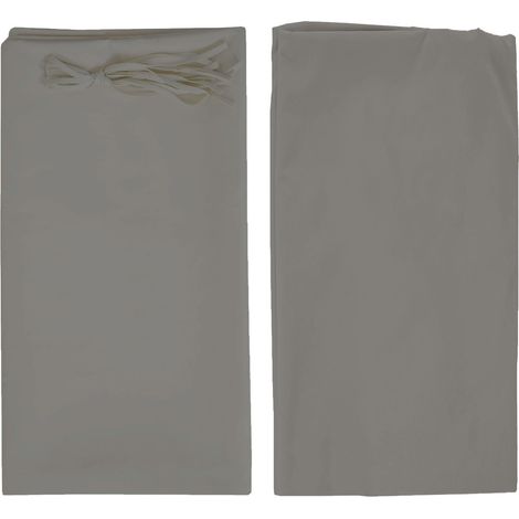 Teli di ricambio copertura tetto per gazebo Baia poliestere 4x4m marrone beige