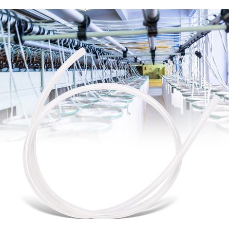 Tuyau d'air en TPU pour compresseurs, pompes et sources d'air. Tube en TPU, TPU1410 OD14ID10, transparent, 3 m. (1/5)