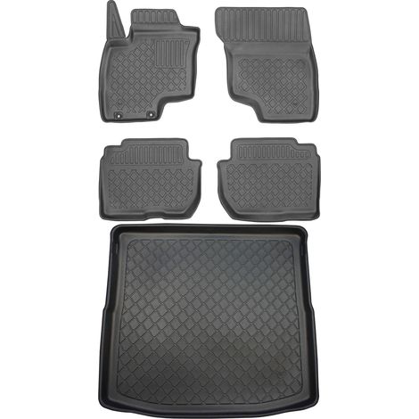 Mitsubishi Outlander III PHEV SUV de 2020 (JUEGO) - Alfombrillas para coche + alfombrilla para maletero