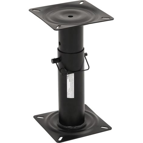 Stuhlfuß für Bootssitz Verstellbar 28-45,5 cm Stahl