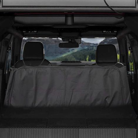 Sac de rangement pour lunette arrière de capote souple compatible avec les Ford Bronco 4 portes (modèles 2021, 2022, 2023 et 2024). (1/4)