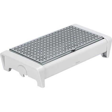 Piatto riscaldante con 2 candele bianche - Brabantia