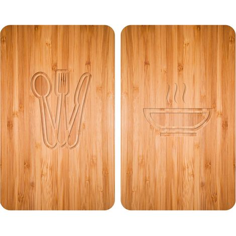 Ensemble de 2 couvre-plaques universels LUNCH (1/3)
