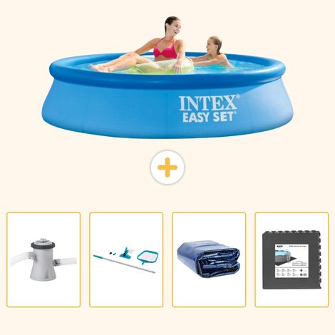 Intex Piscine Easy Set Ronde - 244x61 cm - 5-pièces S217 (1/5)