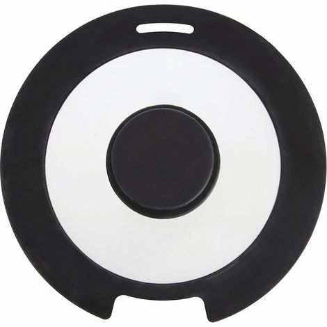 COPERCHIO IN VETRO E SILICONE PER PENTOLE E PADELLE UNIVERSALE PICCOLO 17 CM (1/5)