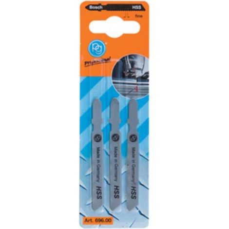 POGGI 696.00 3 LAME P/SEGHETTO BOSCH DENTI FINI