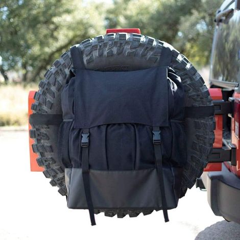 Sac rechange pour pneu secours, Sac rangement pour pneu secours pour camping tout-terrain(61 x 43,2 x 20,3 cm) (1/5)