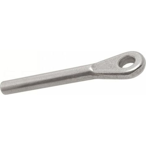 Embout à œil à sertir - Inox A4 ØCâble 3mm - Boîte de 10