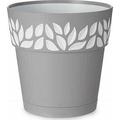 Vaso Cloe Redondo Ris. Agua Gris 15 H 15 Stefanpl (1/2)
