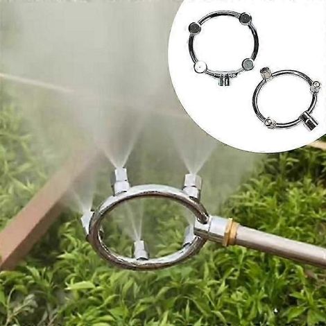 Annular Nozzle Agricultural Stainless Steel Atomization Fruit Tree Pesti-cide Nozzle Garden Irrigation Spray (1/5)
