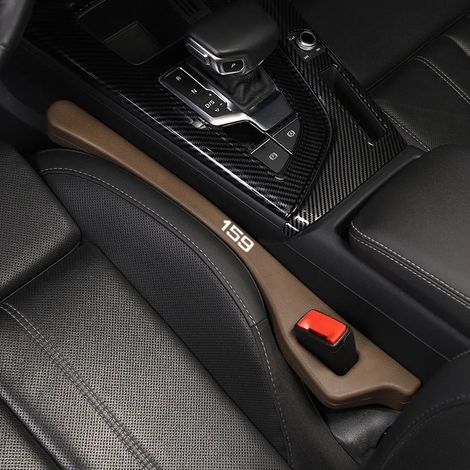 (Marron à droite) Bouchons de couture de sièges auto neufs, bande d'étanchéité pour coutures de sièges, protection anti-chute pour Alfa Romeo 156, 159, Mito, Giulia, Stelvio (1/4)