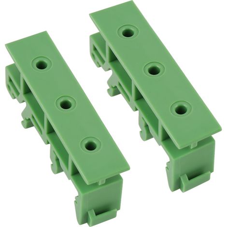 10 supports de montage pour circuit imprimé, supports de montage sur rail DIN pour rails de guidage C45 (1/4)