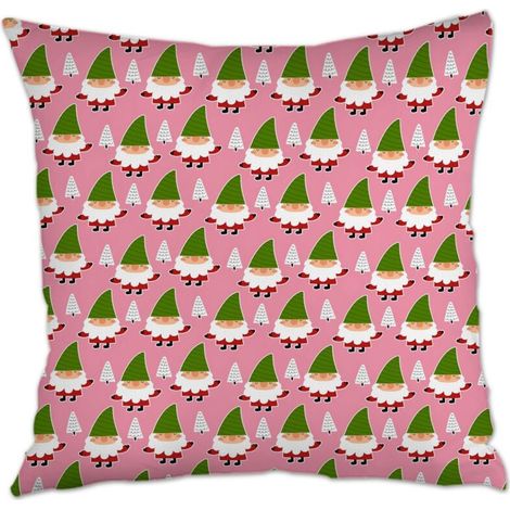 Housse de coussin 45x45 cm en polyester rustique pour canapé lit salon chambre décoration de la saint-valentin (1/5)