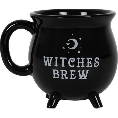Mug chaudron de sorcière pour Halloween, mug potion magique de sorcière, mug magique en céramique original, décoration de fête d'Halloween, cadeau pour les fêtes. (1/5)