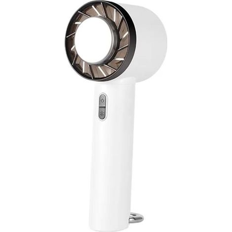 Mini-Tragbarer Sommerventilator, tragbarer Outdoor-Ventilator mit Kältekompressionsfunktion – Weiß (1/5)