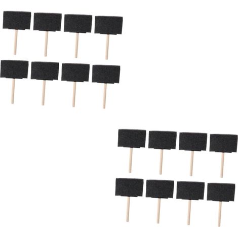 2 Ensembles Pinceaux Éponge Ensemble pour Projets Artistiques Et Bricolage Éponge Absorbante pour Application De Teintes sur Surfaces 20 Pièces  2 (1/5)
