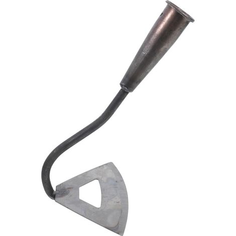 Houe creuse de jardinage, outil de désherbage et de travail du sol multifonctionnel portatif, tête robuste, adaptée aux potagers, outil de jardin compact, sans manche