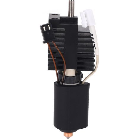 Kit Hotend pour K2 Plus, tout métal intégré, buse en acier trempé de 0.4mm, bloc chauffant en céramique, imprimante 3D, extrémité chaude (1/5)