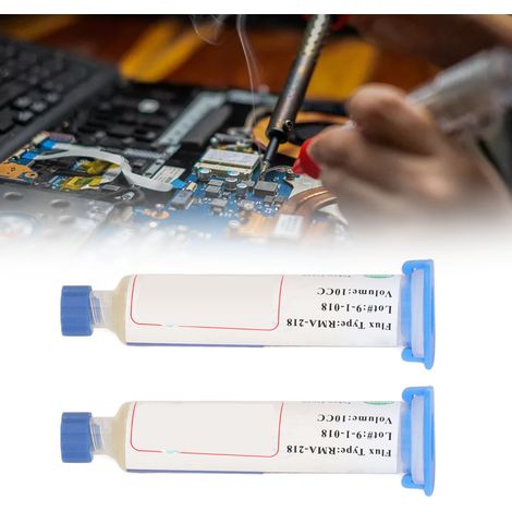 2 x 10 ml Spritzen Kinpo BGA Flux RMA-218 Lötpaste (1/5)