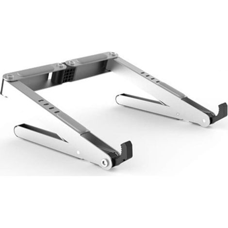 Support pour Ordinateur Portable réglable, échafaudage de Bureau pour Ordinateur Portable 17"Maximum, antidérapant avec Espace de Dissipation de Chaleur, réglage de l'angle sur 4 Niveaux (1/5)