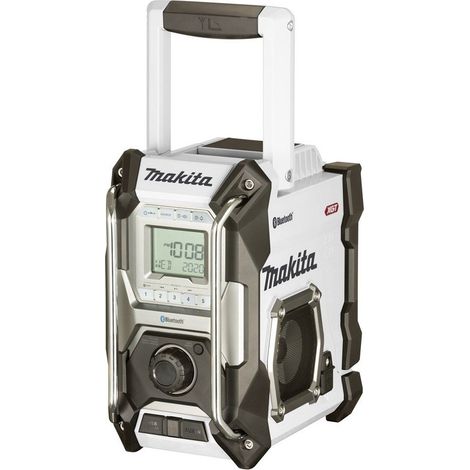 Makita Job Site Bluetooth Radio MR002GZ01 White LXT 18V 40v Max AM FM XGT Bare (1/10)