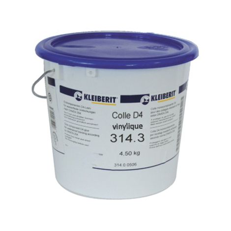 KLEIBERIT 314.3 Adesivo vinilico monocomponente D4 - Secchio da 4,5 kg - 314.3.0567
