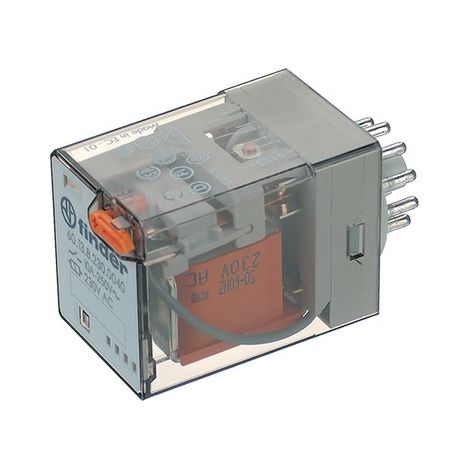 Finder 60.12.9.048.0040 Industrial Relay 60 2CO DC 48V 10A PCB Pins