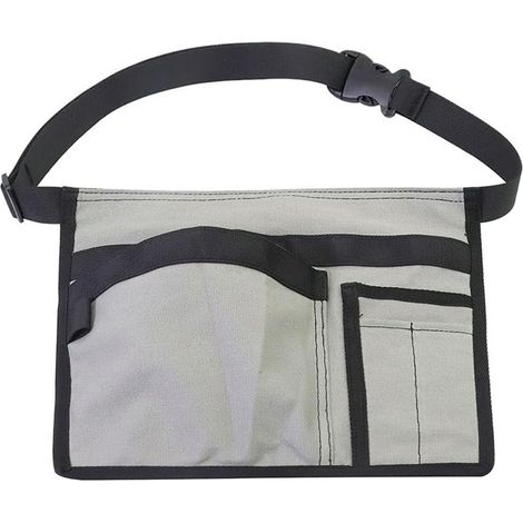 Sacoche porte-outils multipoches, pochette latérale pour outils de jardin et d'atelier (1/5)