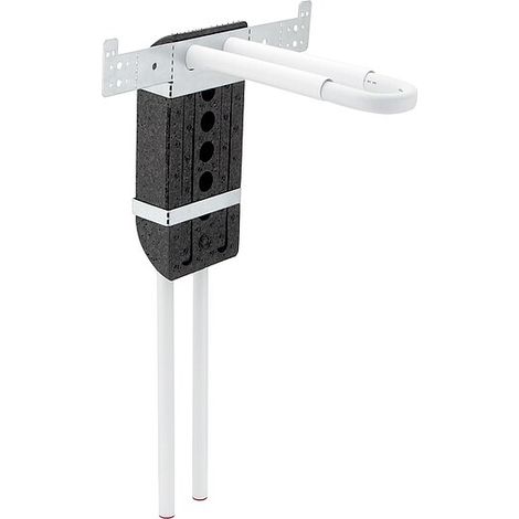 MEGARO EPP-Wandbox für Heizkörperanbindung - Alu-Mehrschichtverbundrohr 16 x 2,0 mm - L-Form (1/2)