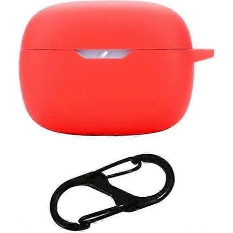 Étui en silicone rouge pour écouteurs JBL Wave Beam 2 (1/5)