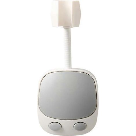 Support de douche sans perçage pour salle de bain, support de pommeau de douche réglable, accessoires de douche, gris et blanc (1/5)