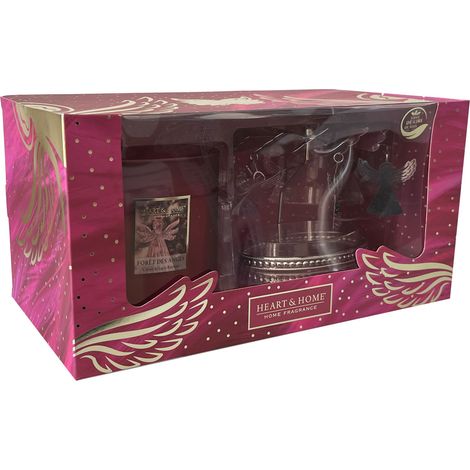 Coffret cadeau bougie et carrousel animé heart and home (1/3)