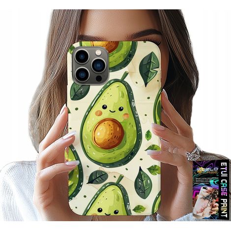 Custodia per iPhone 11 PRO - custodia con simpatico avocado sorridente (1/5)