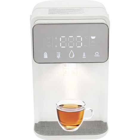 Heißwasserspender, 2000 W, 3,5 l, mit Digitalanzeige, sofortiges Heißwasser von 25–100 °C, Teemaschine mit Warmhaltefunktion, Wasserspender zum Kochen von Wasser und zur Kaffeezubereitung (1/5)