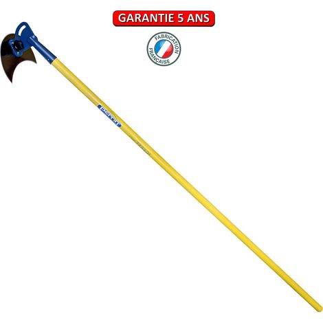 Azada de 3 hojas – Mango de tubo compuesto de 150 cm – Herramienta para desherbar OUTILS PERRIN