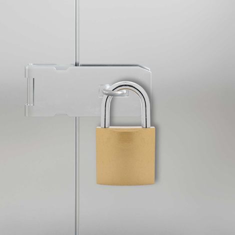 vidaXL U Lock con Chiavi 12 pcs Ottone Ferro